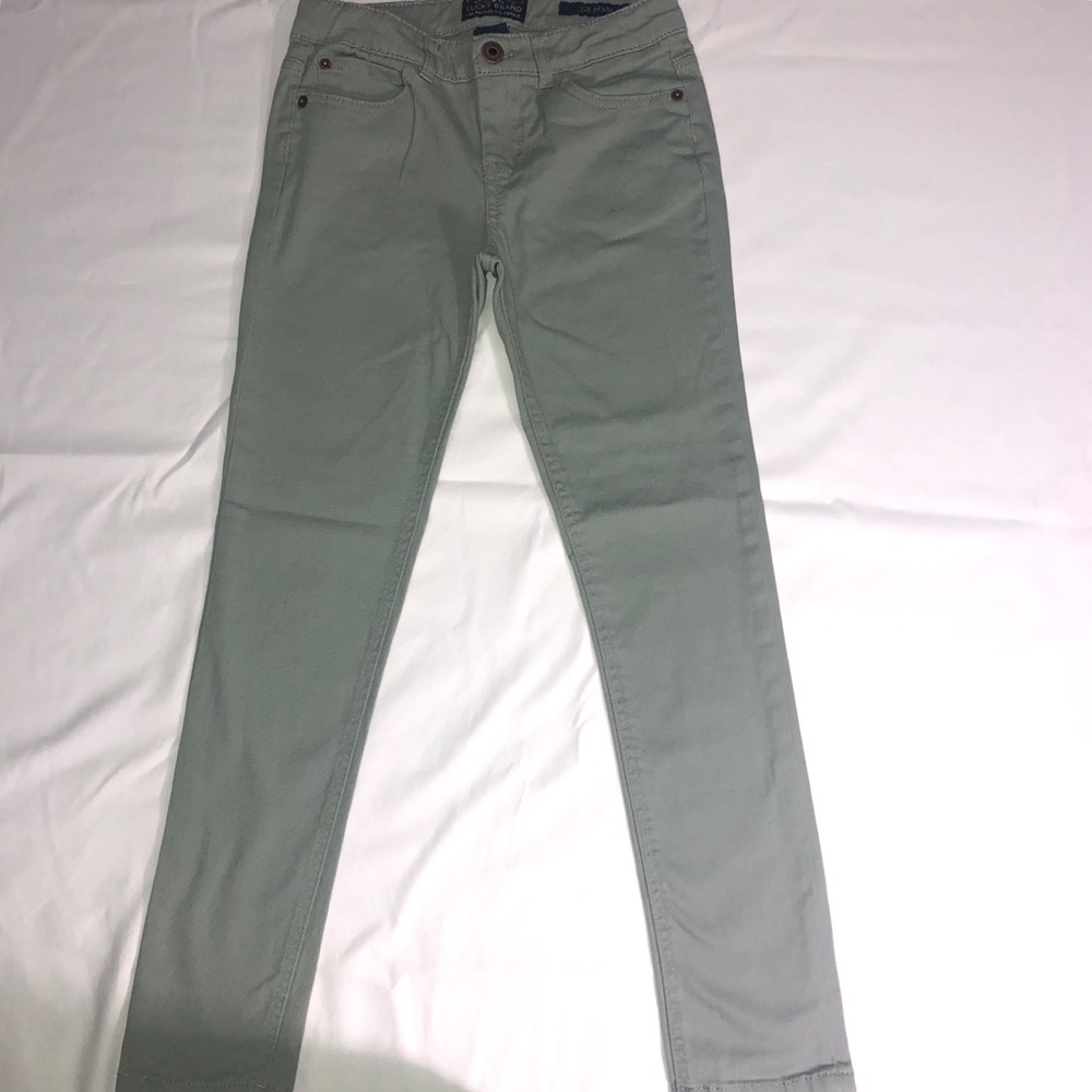 Girls Skinny Fit Cotton Pants